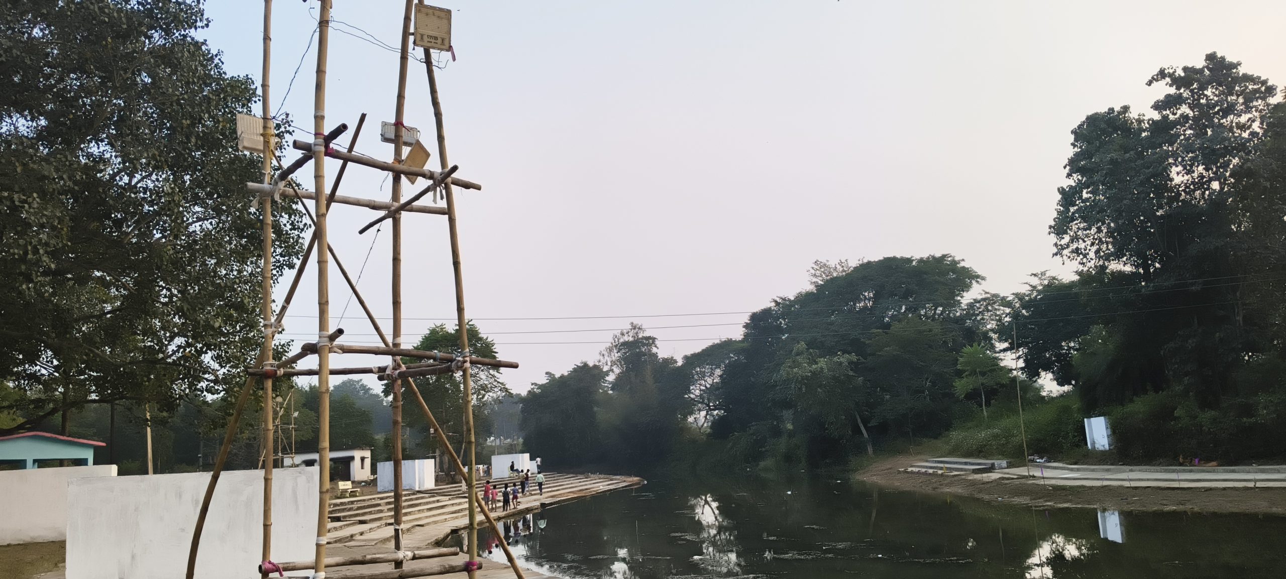 सज-धज कर तैयार है बरही का प्राचीन छठ घाट